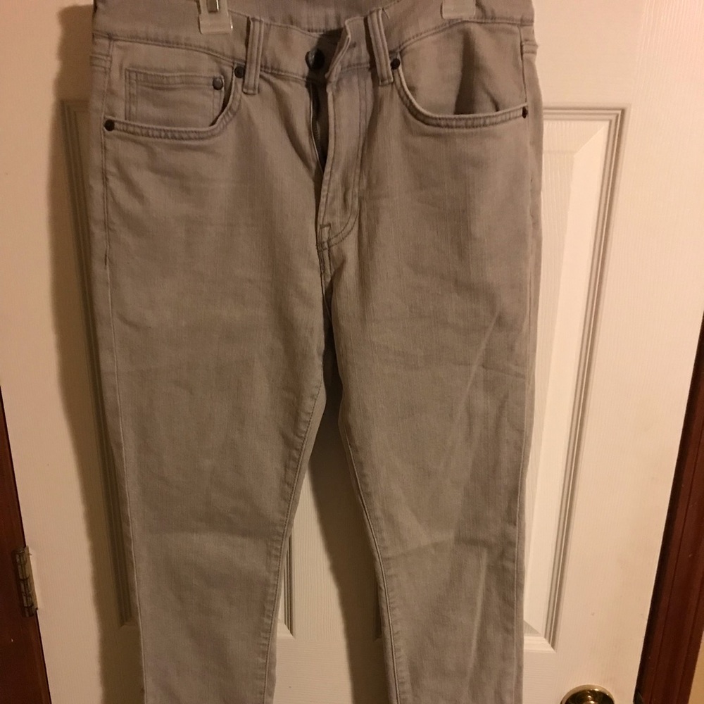 H and M grey skinny jeans
